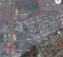 Bán đất 3 mặt tiền Hùng Vuơng- Chu Văn An P.Long Tâm, TP Bà Rịa  diện tích 7.7ha giá 165 tỷ .
